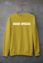 Load image into Gallery viewer, Mission Impossible (MI) Unisex Sweatshirt for Men/Women-Mustard Yellow-Ektarfa.online
