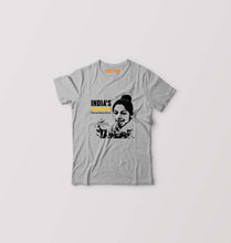 Load image into Gallery viewer, Chanu Saikhom Mirabai Kids T-Shirt for Boy/Girl-Grey-Ektarfa.online
