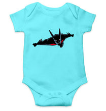 Load image into Gallery viewer, Batman Kids Romper For Baby Boy/Girl-0-5 Months(18 Inches)-Sky Blue-Ektarfa.online
