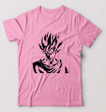 Load image into Gallery viewer, Anime Goku T-Shirt for Men-S(38 Inches)-Light Baby Pink-Ektarfa.online
