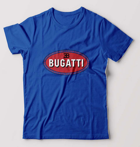 Bugatti T-Shirt for Men-Royal Blue-Ektarfa.online