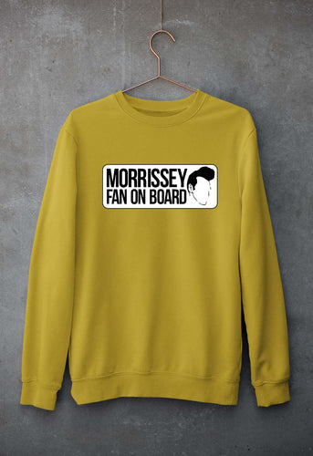 Morrissey Unisex Sweatshirt for Men/Women-Mustard Yellow-Ektarfa.online