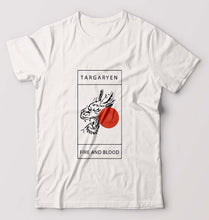 Load image into Gallery viewer, House Targaryen (GOT) T-Shirt for Men-White-Ektarfa.online
