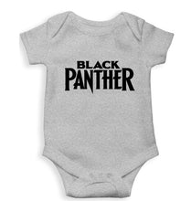 Load image into Gallery viewer, Black Panther Superhero Kids Romper For Baby Boy/Girl-0-5 Months(18 Inches)-Grey-Ektarfa.online
