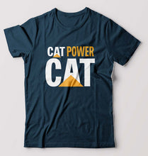 Load image into Gallery viewer, Cat Power T-Shirt for Men-Petrol Blue-Ektarfa.online
