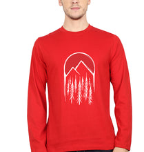Load image into Gallery viewer, Twin Peaks Full Sleeves T-Shirt for Men-Red-Ektarfa.online
