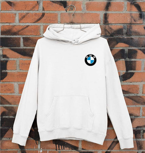 BMW Unisex Hoodie for Men/Women-S(40 Inches)-White-Ektarfa.online