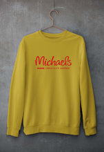 Load image into Gallery viewer, Michaels Unisex Sweatshirt for Men/Women-S(40 Inches)-Mustard Yellow-Ektarfa.online
