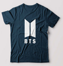 Load image into Gallery viewer, BTS T-Shirt for Men-Petrol Blue-Ektarfa.online
