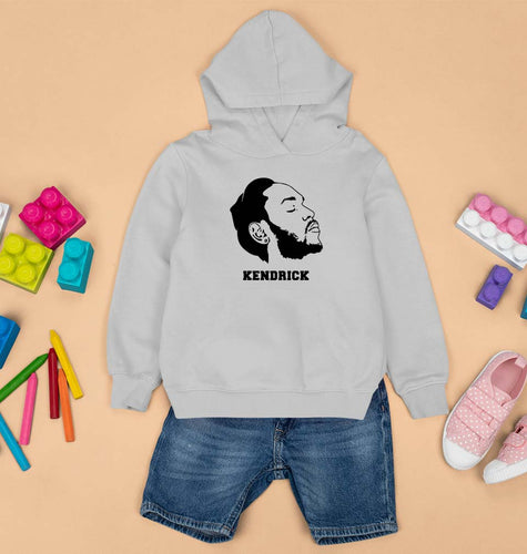 Kendrick Lamar Kids Hoodie for Boy/Girl-GREY-Ektarfa.online