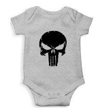 Load image into Gallery viewer, Punisher Kids Romper For Baby Boy/Girl-0-5 Months(18 Inches)-Grey-Ektarfa.online
