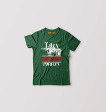 Load image into Gallery viewer, T-Rex Gym Funny Kids T-Shirt for Boy/Girl-0-1 Year(20 Inches)-Dark Green-Ektarfa.online
