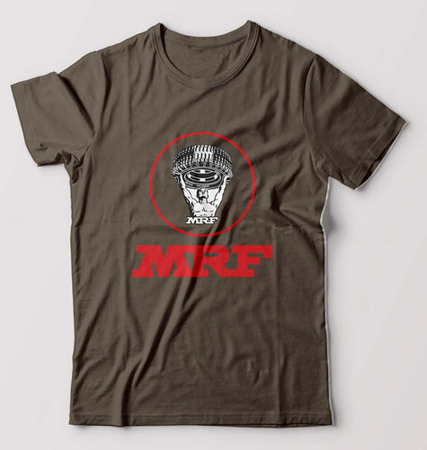 MRF T-Shirt for Men-Olive Green-Ektarfa.online