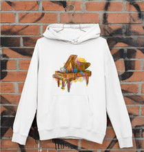 Load image into Gallery viewer, Piano Unisex Hoodie for Men/Women-White-Ektarfa.online
