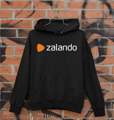 Zalando Unisex Hoodie for Men/Women-Black-Ektarfa.online