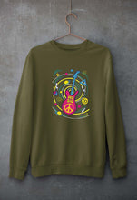 Load image into Gallery viewer, Psychedelic Music Unisex Sweatshirt for Men/Women-Olive Green-Ektarfa.online
