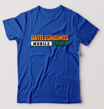 Load image into Gallery viewer, Battlegrounds Mobile India (BGMI) T-Shirt for Men-Royal Blue-Ektarfa.online
