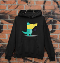 Load image into Gallery viewer, Crocodile Unisex Hoodie for Men/Women-Black-Ektarfa.online

