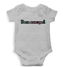 Load image into Gallery viewer, Born Annoyed Kids Romper For Baby Boy/Girl-Grey-Ektarfa.online
