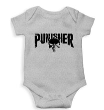 Load image into Gallery viewer, Punisher Kids Romper For Baby Boy/Girl-0-5 Months(18 Inches)-Grey-Ektarfa.online
