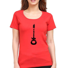 Load image into Gallery viewer, Charvel Guitar T-Shirt for Women-Red-Ektarfa.online
