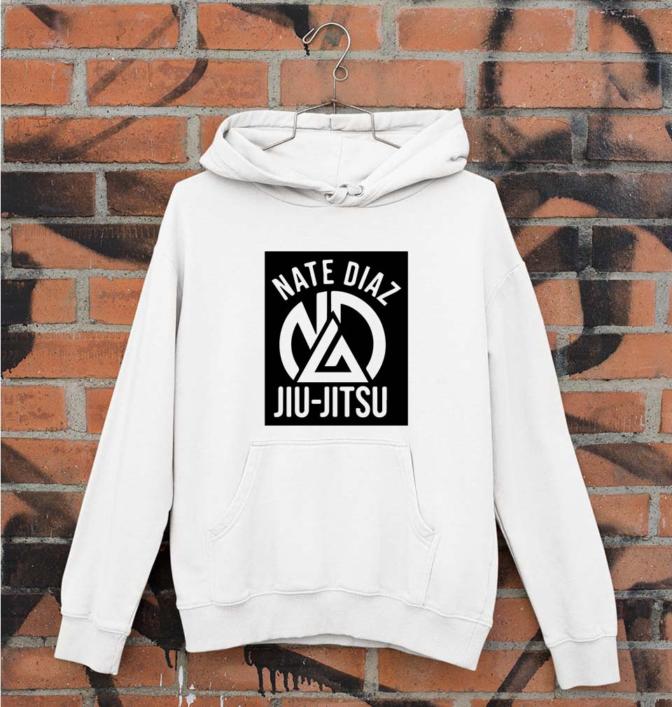 Nate Diaz UFC Unisex Hoodie for Men/Women-White-Ektarfa.online