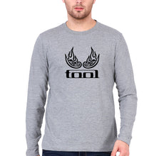 Load image into Gallery viewer, Tool Band Full Sleeves T-Shirt for Men-Grey Melange-Ektarfa.online
