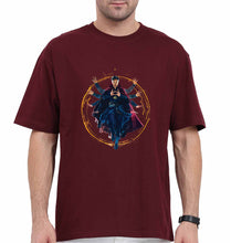Load image into Gallery viewer, Doctor Strange Superhero Oversized T-Shirt for Men-Maroon-Ektarfa.online
