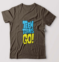 Load image into Gallery viewer, Teen Titans Go! T-Shirt for Men-Olive Green-Ektarfa.online
