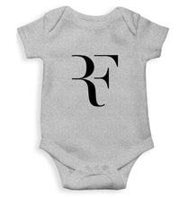 Load image into Gallery viewer, Roger Federer(RF) Kids Romper For Baby Boy/Girl-0-5 Months(18 Inches)-Grey-Ektarfa.online
