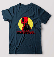 Load image into Gallery viewer, Deadpool Superhero T-Shirt for Men-S(38 Inches)-Petrol Blue-Ektarfa.online
