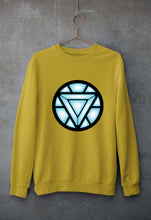 Load image into Gallery viewer, ARC REACTOR Iron Man Superhero Unisex Sweatshirt for Men/Women-Mustard Yellow-Ektarfa.online
