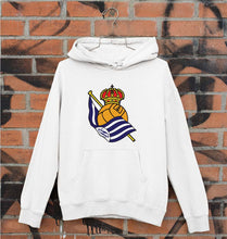 Load image into Gallery viewer, Real-Sociedad Unisex Hoodie for Men/Women-White-Ektarfa.online
