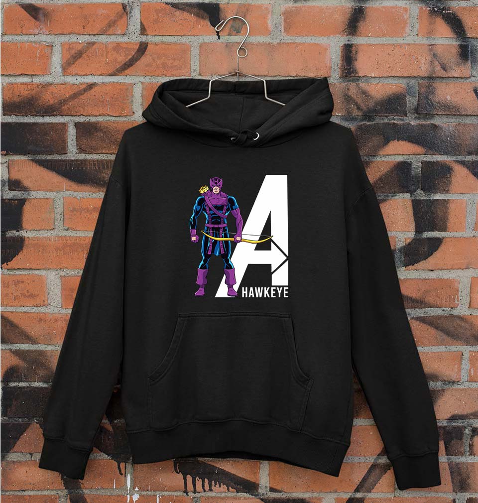 Hawkeye Unisex Hoodie for Men/Women-Black-Ektarfa.online