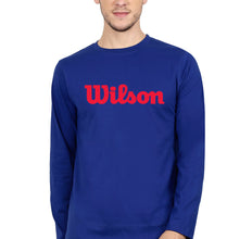 Load image into Gallery viewer, Wilson Full Sleeves T-Shirt for Men-royal blue-Ektarfa.online
