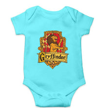Load image into Gallery viewer, Harry Potter Hogwarts Kids Romper For Baby Boy/Girl-0-5 Months(18 Inches)-Sky Blue-Ektarfa.online
