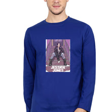 Load image into Gallery viewer, Jessica Jones Full Sleeves T-Shirt for Men-Royal Blue-Ektarfa.online
