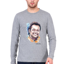 Load image into Gallery viewer, Leander Paes Full Sleeves T-Shirt for Men-Grey Melange-Ektarfa.online
