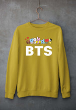 Load image into Gallery viewer, BTS Unisex Sweatshirt for Men/Women-Mustard Yellow-Ektarfa.online
