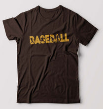 Load image into Gallery viewer, Baseball T-Shirt for Men-Coffee Brown-Ektarfa.online
