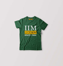 Load image into Gallery viewer, IIM Lucknow Kids T-Shirt for Boy/Girl-0-1 Year(20 Inches)-Dark Green-Ektarfa.online
