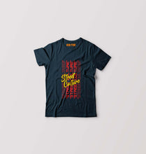 Load image into Gallery viewer, Street Culture Kids T-Shirt for Boy/Girl-Petrol Blue-Ektarfa.online
