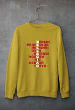 Load image into Gallery viewer, Money Hiest Unisex Sweatshirt for Men/Women-Mustard Yellow-Ektarfa.online
