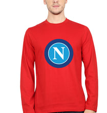 Load image into Gallery viewer, Napoli Full Sleeves T-Shirt for Men-Red-Ektarfa.online
