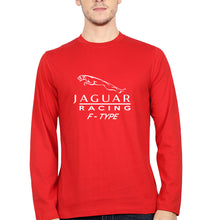Load image into Gallery viewer, Jaguar Full Sleeves T-Shirt for Men-Red-Ektarfa.online

