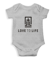 Load image into Gallery viewer, Love To Life Kids Romper For Baby Boy/Girl-0-5 Months(18 Inches)-Grey-Ektarfa.online
