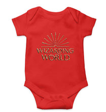 Load image into Gallery viewer, Wizarding World Kids Romper For Baby Boy/Girl-0-5 Months(18 Inches)-Red-Ektarfa.online
