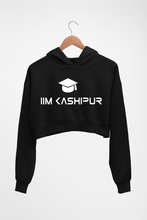 Load image into Gallery viewer, IIM Kashipur Crop HOODIE FOR WOMEN
