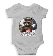 Load image into Gallery viewer, Rocket Raccoon Kids Romper Kids Romper For Baby Boy/Girl-0-5 Months(18 Inches)-Grey-Ektarfa.online
