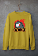 Load image into Gallery viewer, Among Us Unisex Sweatshirt for Men/Women-S(40 Inches)-Mustard Yellow-Ektarfa.online

